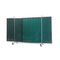 Welding screen, Robusto, Green-6, Triptych with curtain type 36.31.16
